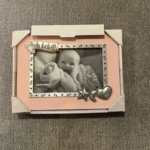 NWT Pink Baby Photo Frame